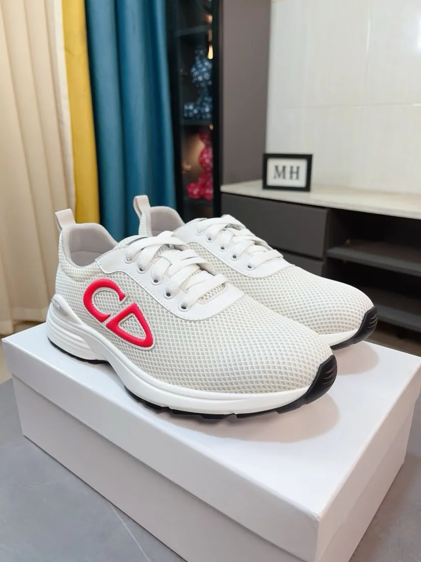Ex-factory price 420🌹🌹【Dior】Best-selling model, world premiere on official website🔝High-end brand of men's shoes, latest series on official website: The upper is made of imported cowhide with specially designed fabrics➕Mesh breathable lining. Make walking more convenient and comfortable! Compared with the official quality, Midea’s 1:1 replica. Create a fashionable personality to set off your uniqueness! A must-have for trendy men! Classic style. Men's sizes: 38-44.